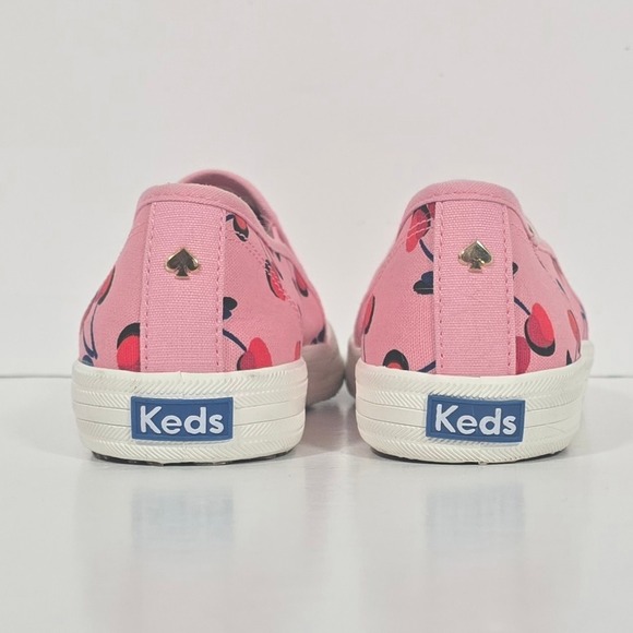 Kate Spade New York X Keds Cherry Double Decker Slip On Sneakers Women Size 6.5 - Picture 5 of 9